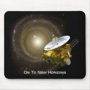 On To New Horizons Interstellar Spacecraft Mouse Mat