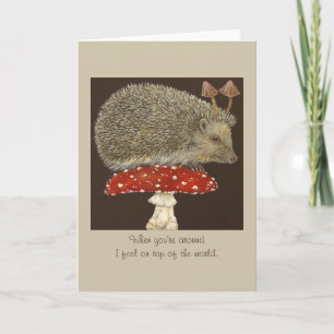 On Top of the World card