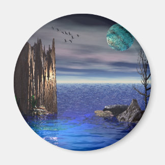 On Top of the World /Round Magnet