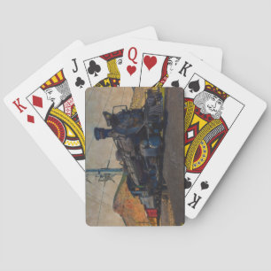 On Track - Vintage Steam Train Playing Cards