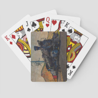 On Track - Vintage Steam Train Playing Cards