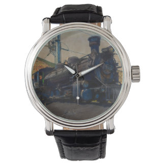 On Track - Vintage Steam Train Watch