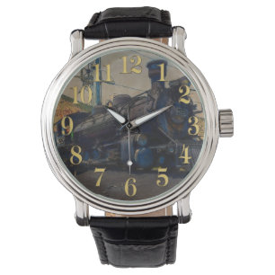 On Track - Vintage Steam Train Watch