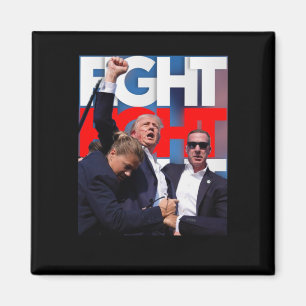 On Trump Fight For America Trump Undefeatable 1  Magnet