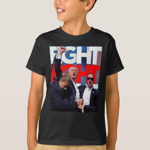 On Trump Fight For America Trump Undefeatable 1  T-Shirt
