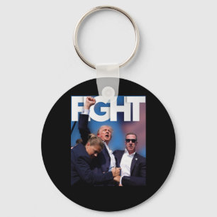 On Trump Fight For America Trump Undefeatable 3  Key Ring