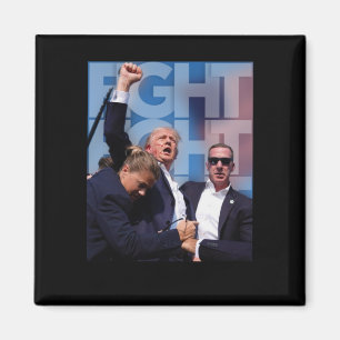 On Trump Fight For America Trump Undefeatable 4  Magnet