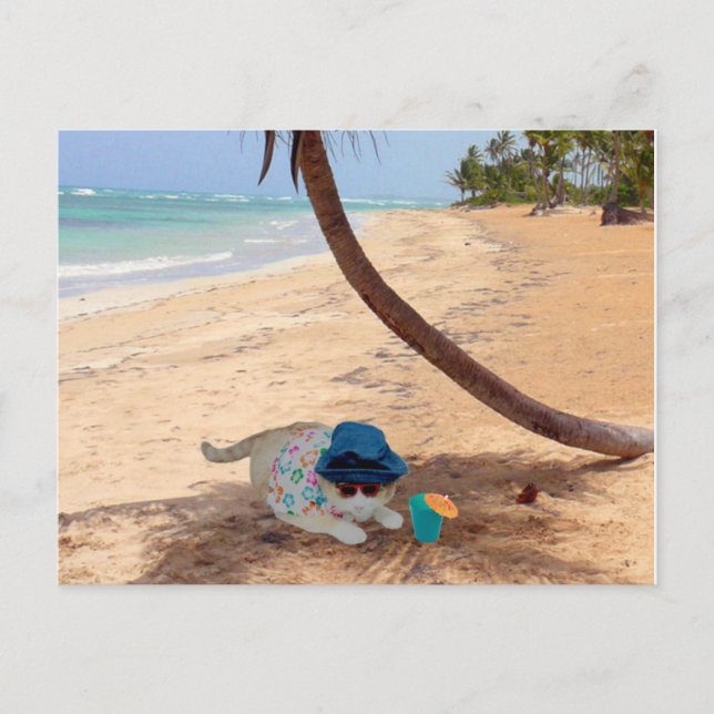 On Vacation Postcard (Front)