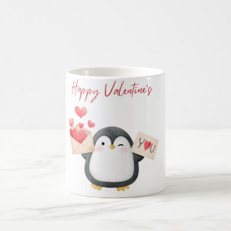 On Valentine's Day, the cup whispers sweet promise