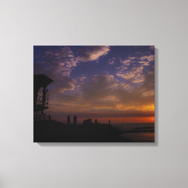 On Watch! Canvas Print (Front)