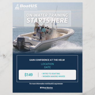 On-Water Training Flyer