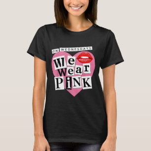 On Wednesday We Wear Nk Funny Valentine  T-Shirt