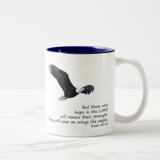 On Wings Like Eagles Mug (Right)
