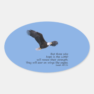 On Wings Like Eagles Stickers