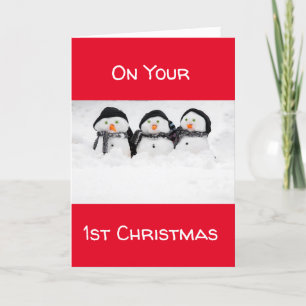 ON YOUR **1st CHRISTMAS** MERRY CHRISTMAS Holiday 