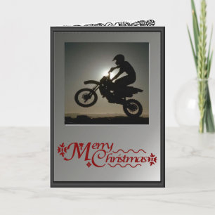On your bike! holiday card