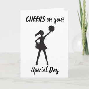 **ON "YOUR" BIRTHDAY** CHEERS to YOU!!!! Card
