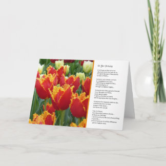 On Your Birthday, It isn't easy to find... Card