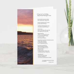 On Your Birthday, May All These Blessings Be Yours Card