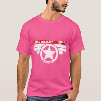 On Your Left Running Club Hybrid Inverted funny fr T-Shirt