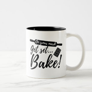 On Your Mark Two-Tone Coffee Mug
