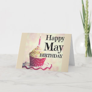 ON YOUR ***MAY BIRTHDAY*** BE "HAPPY!" CARD