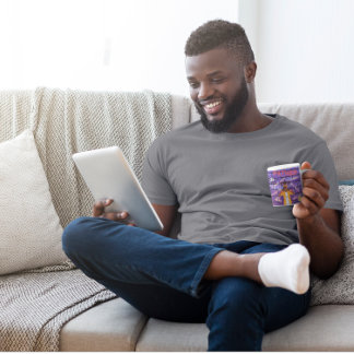 On Your Shoulders Daddy's My Hero Coffee Mug