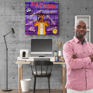 On Your Shoulders (Father & Daughter) Poster