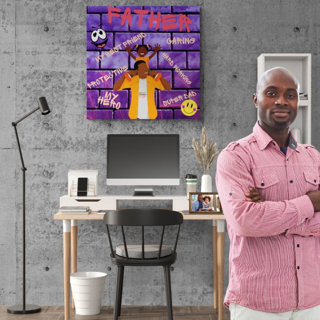 On Your Shoulders (Father & Daughter) Poster (Creator Uploaded)