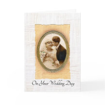 On Your Wedding Day Vintage Couple