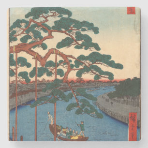 Onagigawa Gohonmatsu Stone Coaster