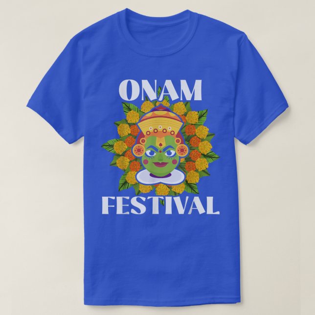 Onam Festival India Holiday Indian Kerala Religiou T-Shirt (Design Front)