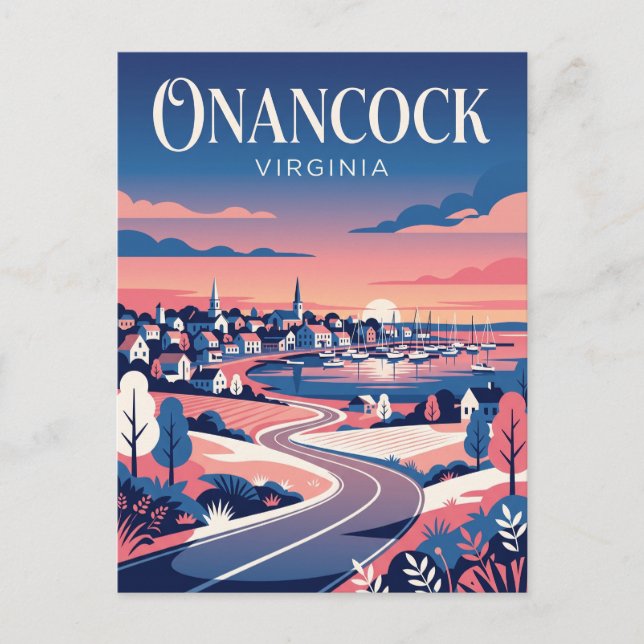 Onancock USA Postcard (Front)