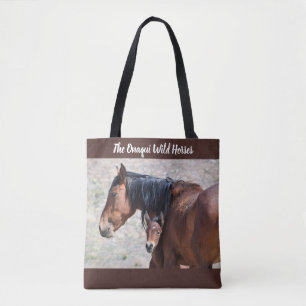 Onaqui Wild Horses Tote Bag