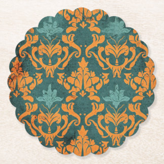 Onate Damask Paper Coaster