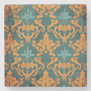 Onate Damask Stone Coaster