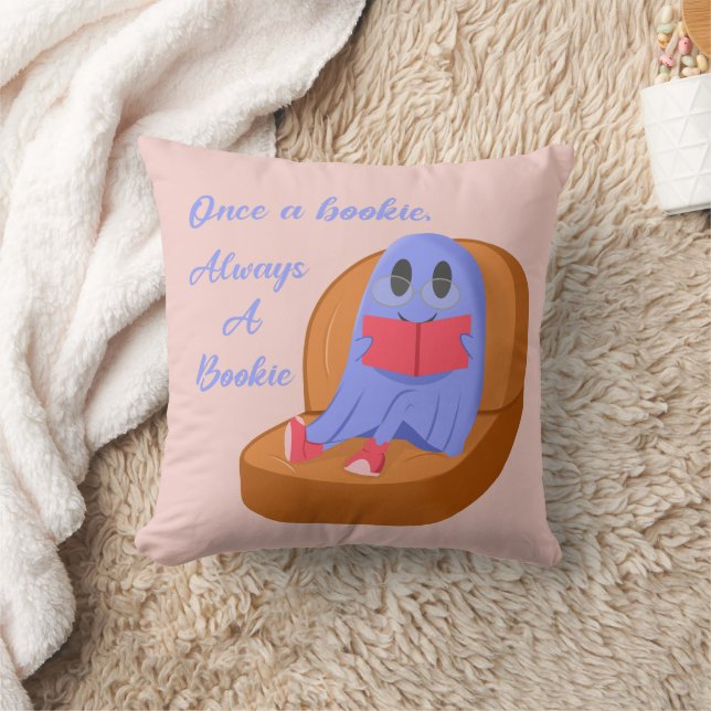 Once a Bookie Always a Bookie Cushion (Blanket)
