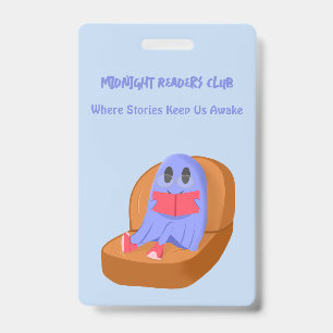 Once a Bookie Always a Bookie ID Badge