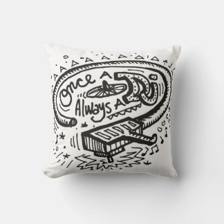 Once a DJ Always a DJ 2-Sided Cushion