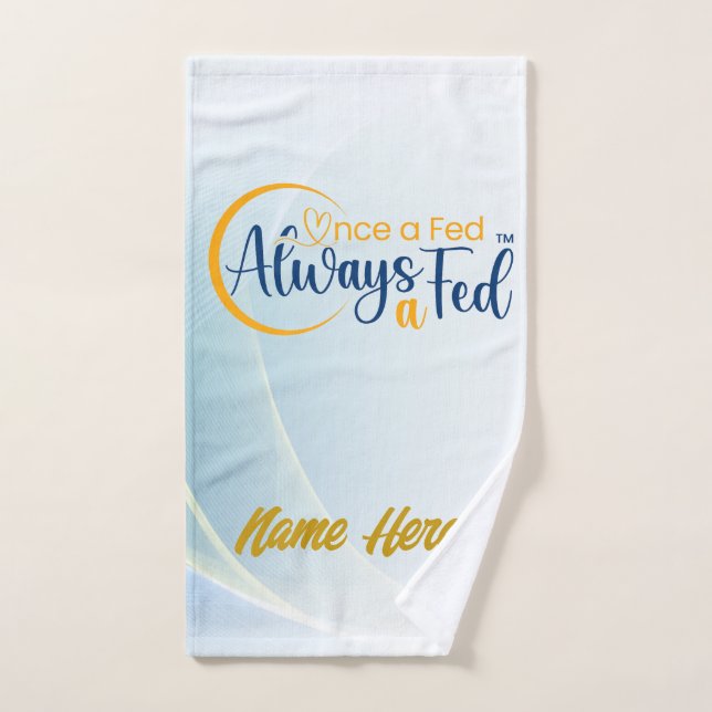 Once A Fed Always A Fed Hand Towel (Hand Towel)