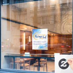 Once A Fed Always A Fed Window Cling