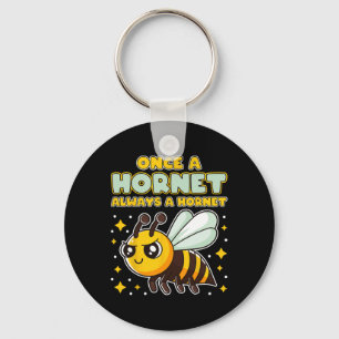 Once A Hornet Always A Hornet Back To School Spiri Key Ring
