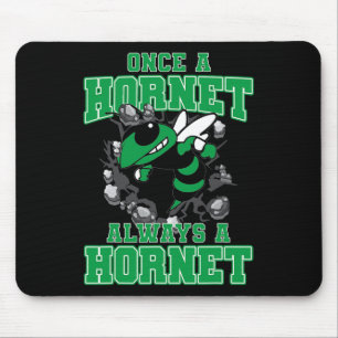 Once A Hornet Always A Hornet Back To School Spiri Mouse Mat