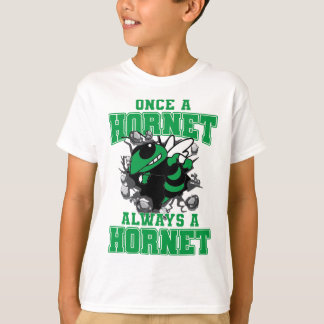 Once A Hornet Always A Hornet Back To School Spiri T-Shirt