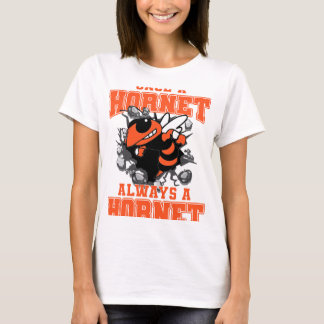 Once A Hornet Always A Hornet Back To School Spiri T-Shirt
