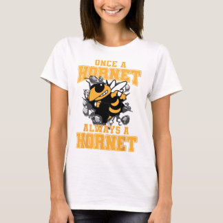 Once A Hornet Always A Hornet Back To School Spiri T-Shirt