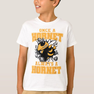 Once A Hornet Always A Hornet Back To School Spiri T-Shirt