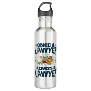 Once a Lawyer Always a Lawyer 710 Ml Water Bottle