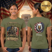 Once a Soldier Always a Patriot Woman's