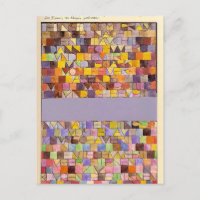Once Emerged from the Grey of Night by Paul Klee